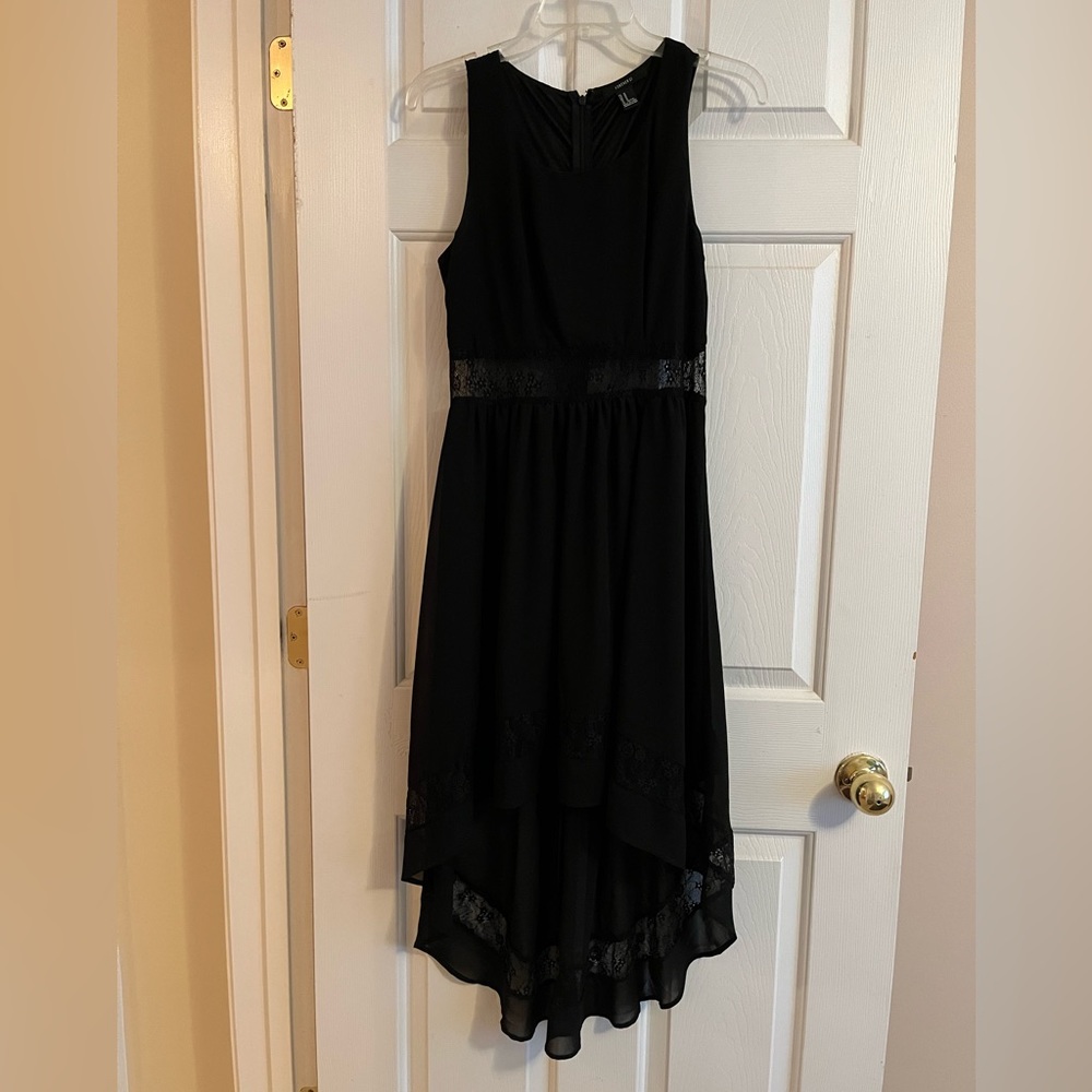 Beautiful high low black dress